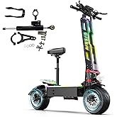 Electric Scooters for Adults- 7000W Dual Motor, 88km/h(55mph) Fast Escooter and 112km(70mile) Long Range 60V 38Ah Battery wit