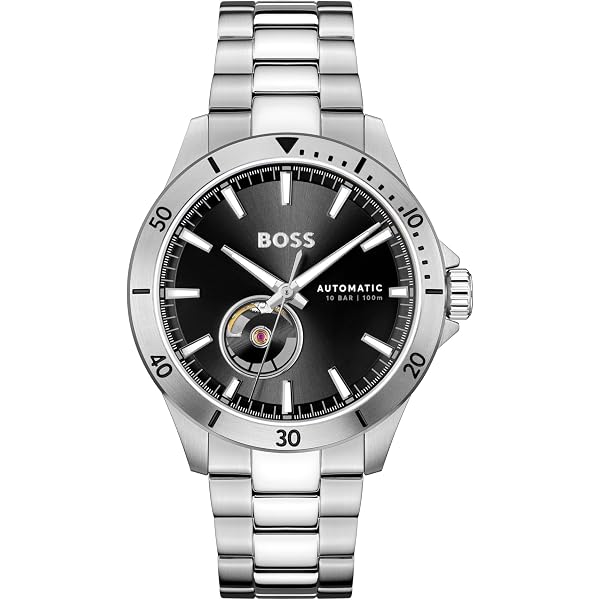 Amazon.com: BOSS Sophio Men's Multifunction Stainless Steel and