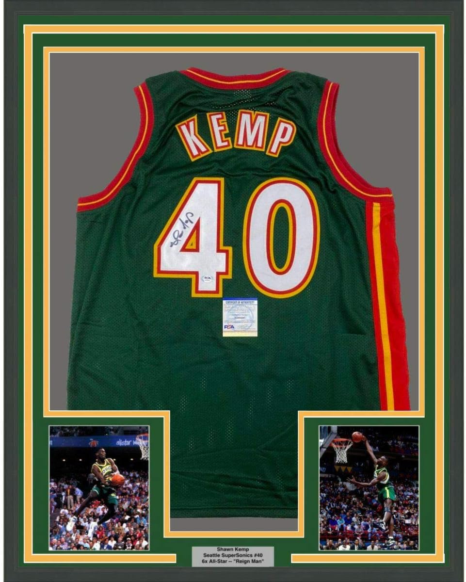 shawn kemp signed jersey
