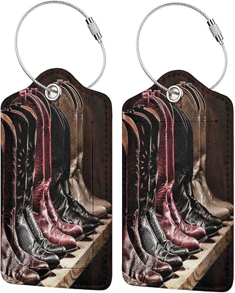 luggage labels boots