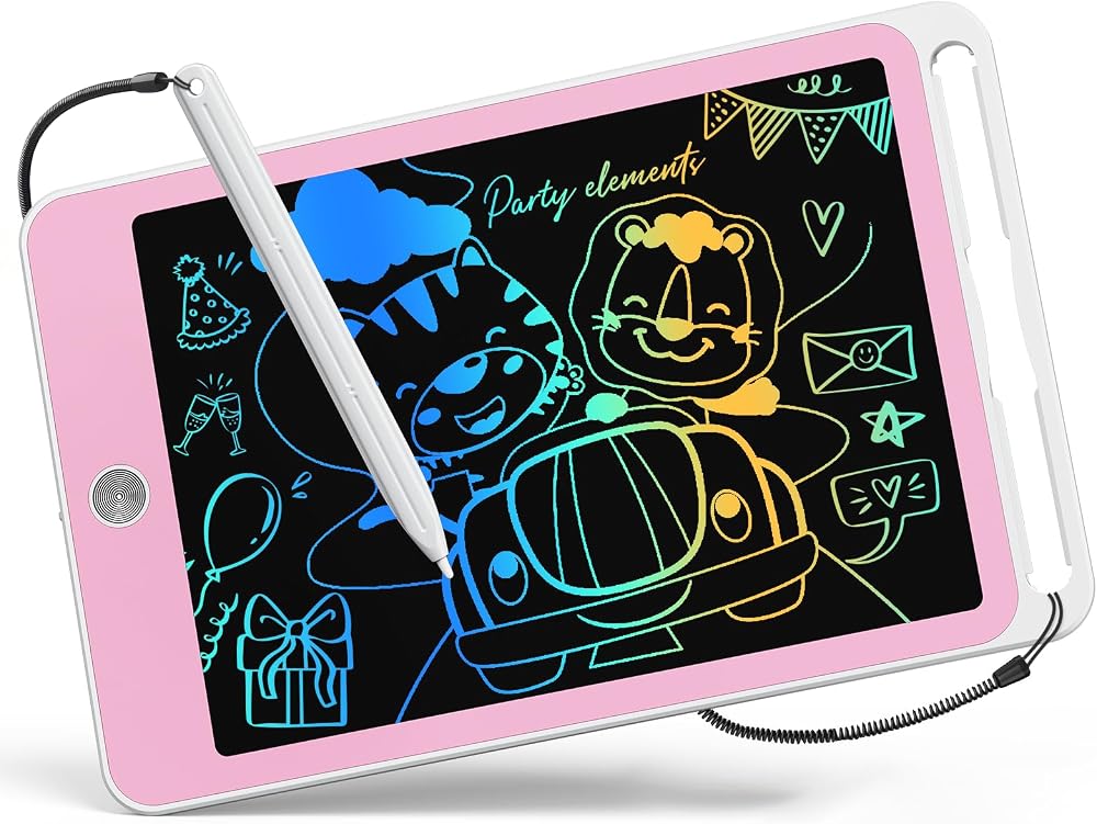 ORSEN 8.5 Inch LCD Drawing Tablet for Kids - Bright Erasable Scribble Board