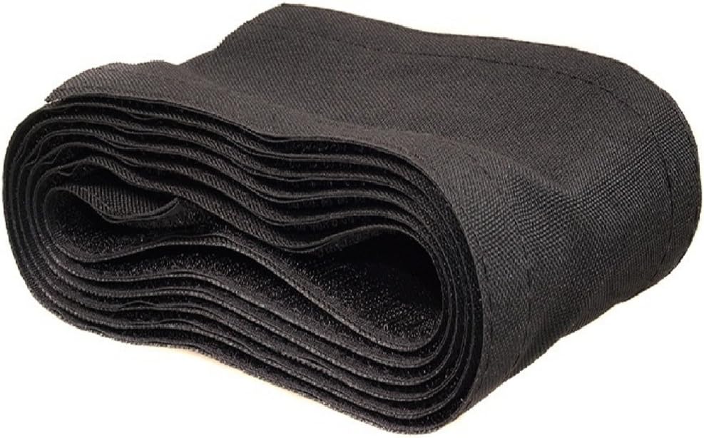 Maclean MCTV-677 B Quality Cable Wire Organiser Cover With Black 200cm, 2m