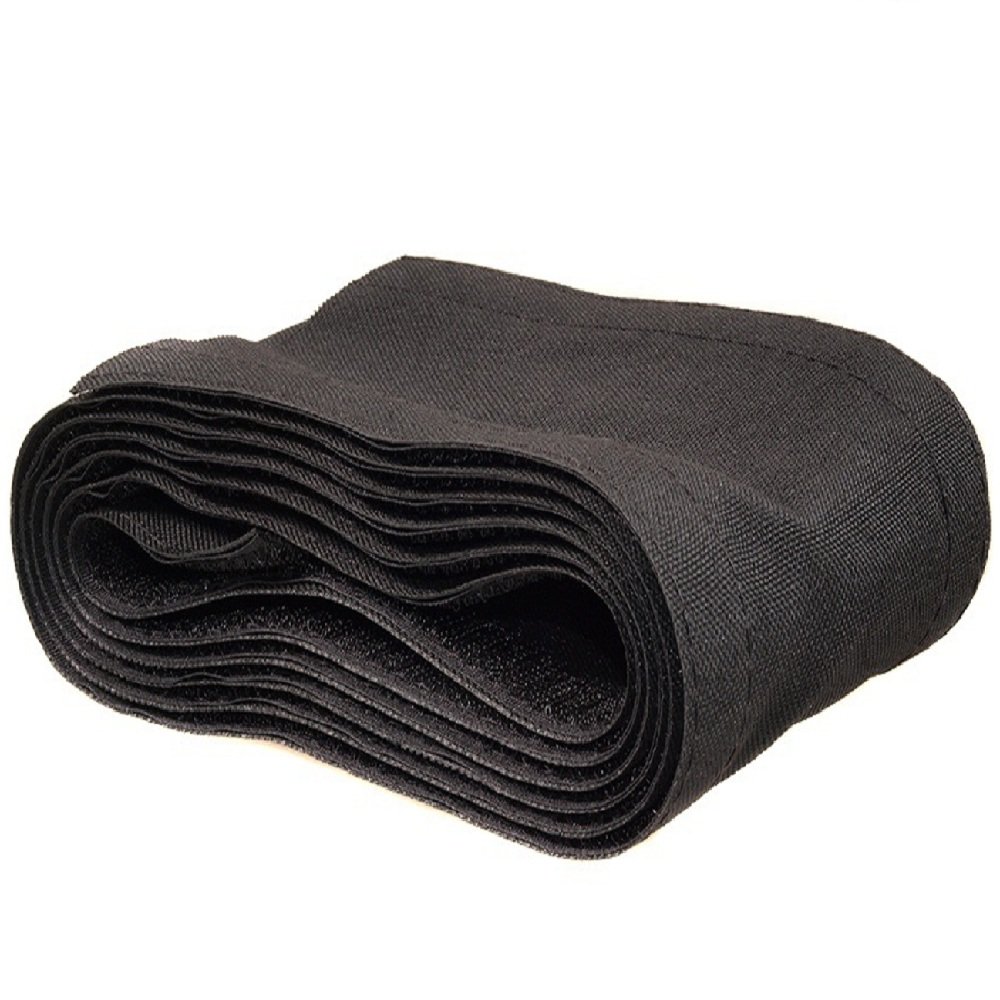 Maclean MCTV-677 B Quality Cable Wire Organiser Cover With Black 200cm