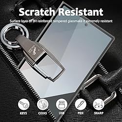 Cmiuubrer 2 Pack Outer Privacy Tempered Glass for