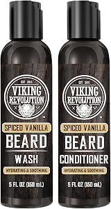 Viking Revolution Beard Shampoo & Conditioner 2x150ml Argan Jojoba Oils view 8