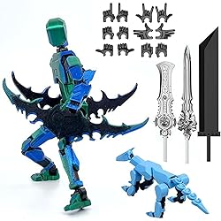 T13 Action Figure 3D Printed Multi-Jointed Movable