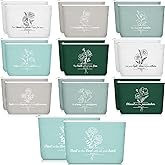 Kacctyen 20 Pcs Christian Christmas Gifts for Women Bible Religious Makeup Bag with Zipper Canvas Cosmetic Bags Bulk for Christmas Back to School Vbs Church Nurse Teacher Homeless(Five Colors)