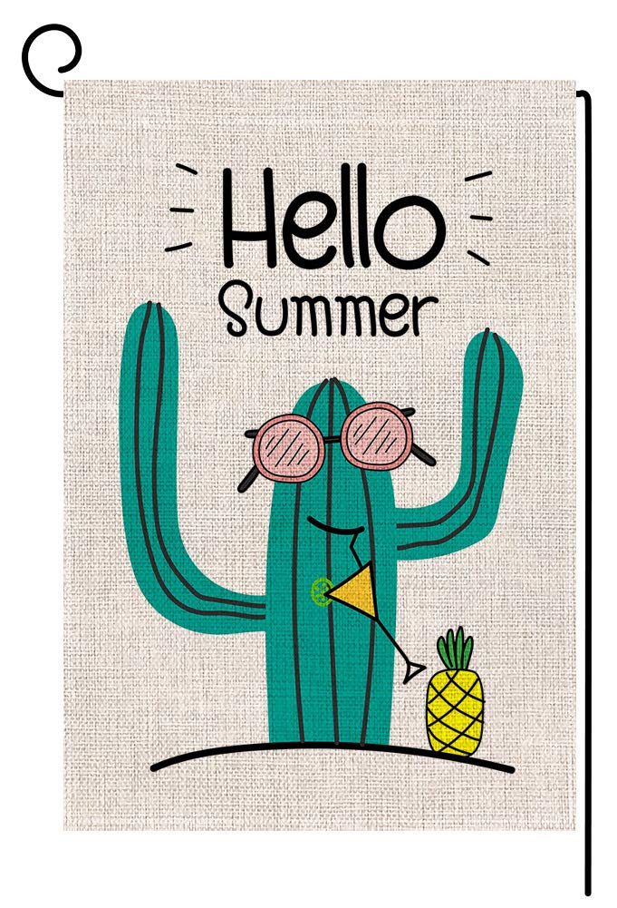 Best Hello Summer Mini Garden Flag