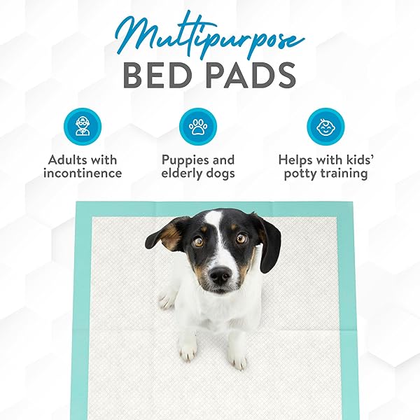 INSPIRE EXTRA LARGE SUPER ABSORBENT DISPOSABLE BED PADS FOR CHRONIC INCONTINENCE ULTRA THICK AND ABSORBENT BED PADS DISPOSABLE ADULT | PEE PADS FOR ADULTS (36″ X 36″ PACK OF 50)