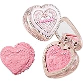 Flower Knows Bunny Garden Embossed Blush,Talc-Free Peachy Pink Satin Powder Blush,Buildable & Blendable Formula,Natural Glow Cheek Color for a Fresh,Awake Look,Gift-Worthy,0.18 Oz (03 Ballet Tutu)