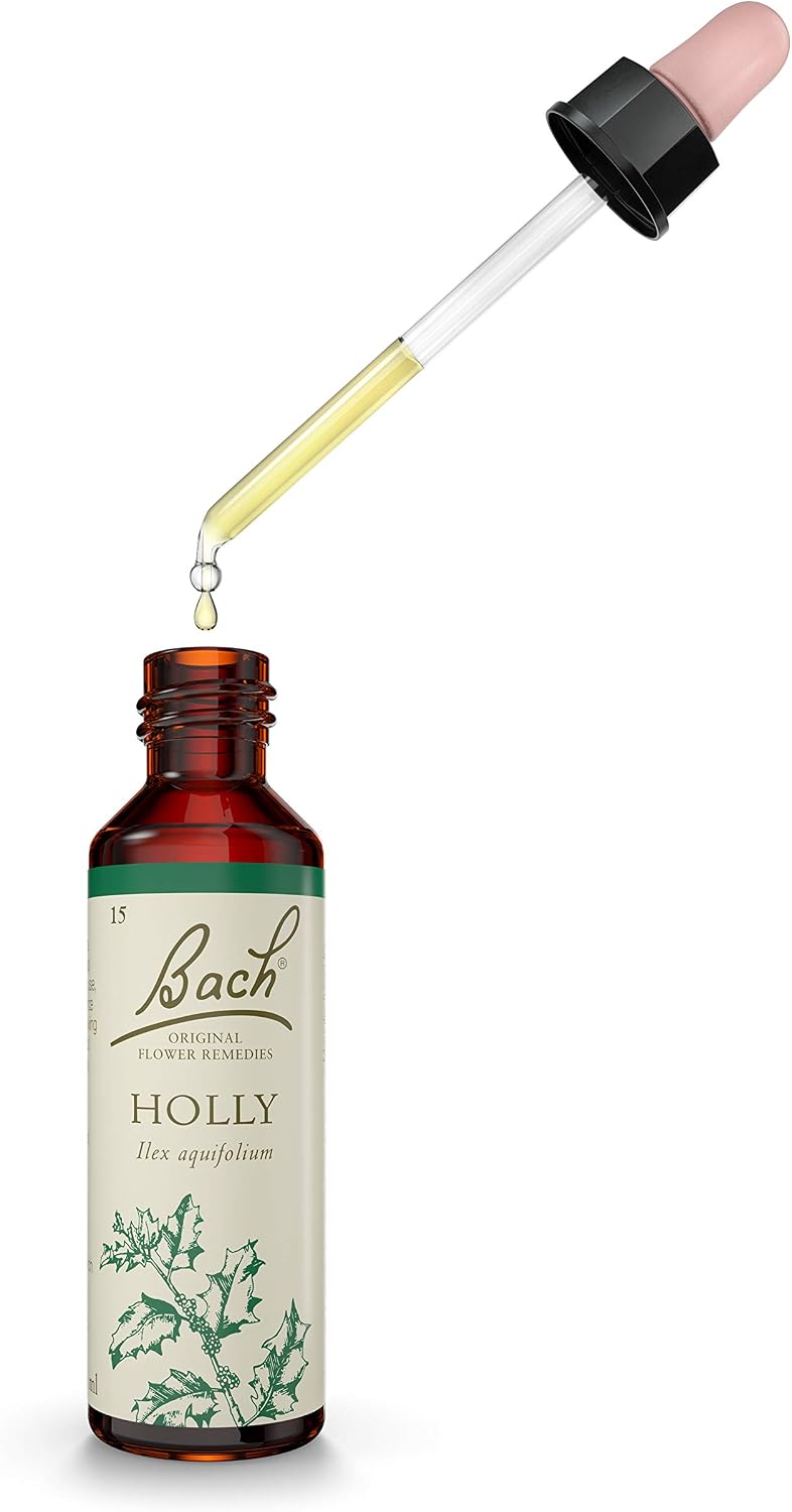 Bach Original Flower Remedies (Holly) Stand Your Ground, Goodwill Towards Others, Emotional Wellness, Natural Flower Essence, 20ml - Image 3