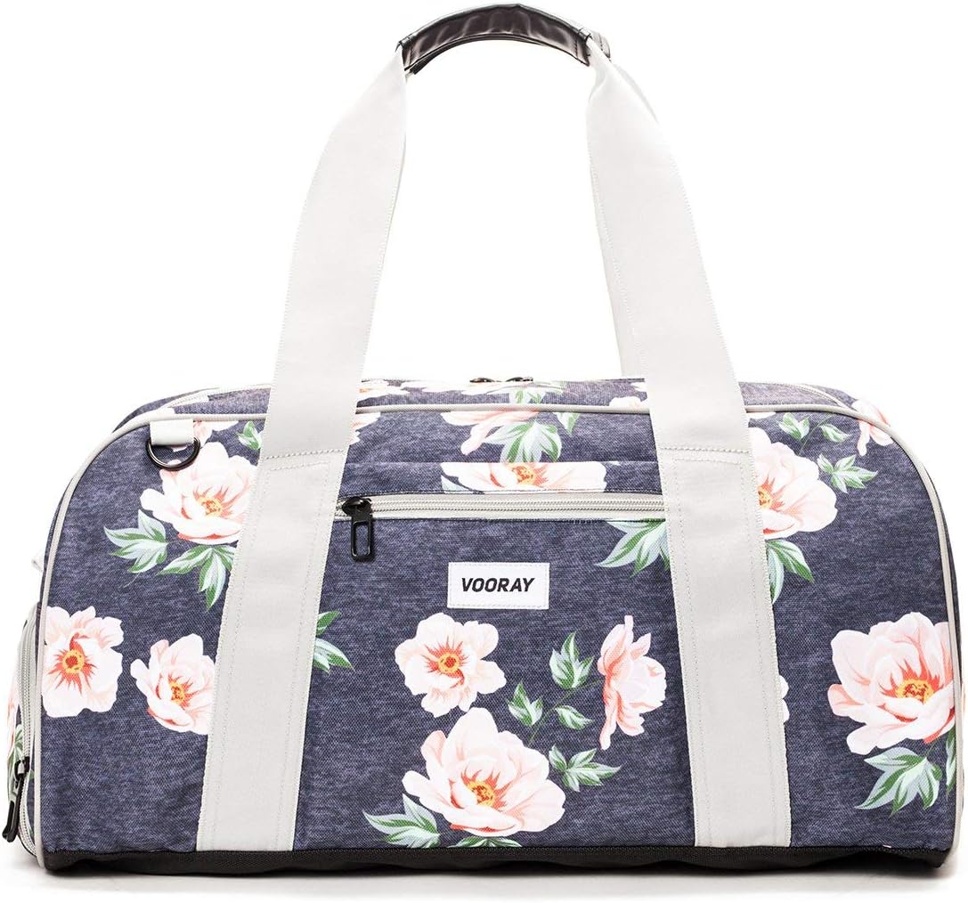 Burner Gym Duffle with Shoe Pocket Rose Navy