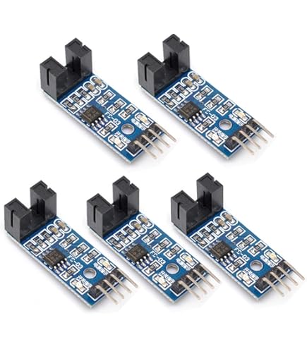 5 Sensori Fotoelettrici LM393 H2010 - Per Conteggio E Velocità Motore, Con Cavi - Foto 14