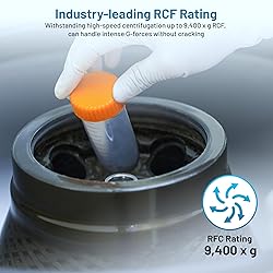Locofiltr Conical Centrifuge Tubes 50mL, 25Pcs