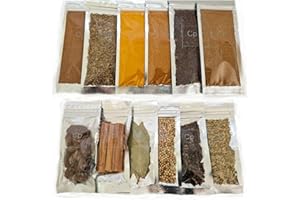 Cpise Organic Spice Starter Set with Whole Spices Included