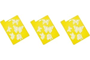 MOD PODGE Delta Creative Stencil Mania Stencil, 7 by 10-Inch, 970820710 Butterflies