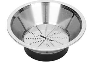 DRKERR SP0010662 BR-1 Mesh Filter Basket Assembly for Breville Juicer & Blender, Premium Replacement Parts Compatible Models JE95XL, JE98XL, BJE200XL - Stainless Steel Blade, Mesh Bowl and Plastic Base.