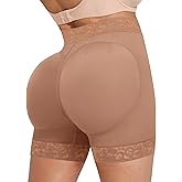 SHAPELLX Butt Lifting Shapewear For Women Tummy Control Faja Shaping Shorts Thigh Slimming Panties Mid Waisted Shaper