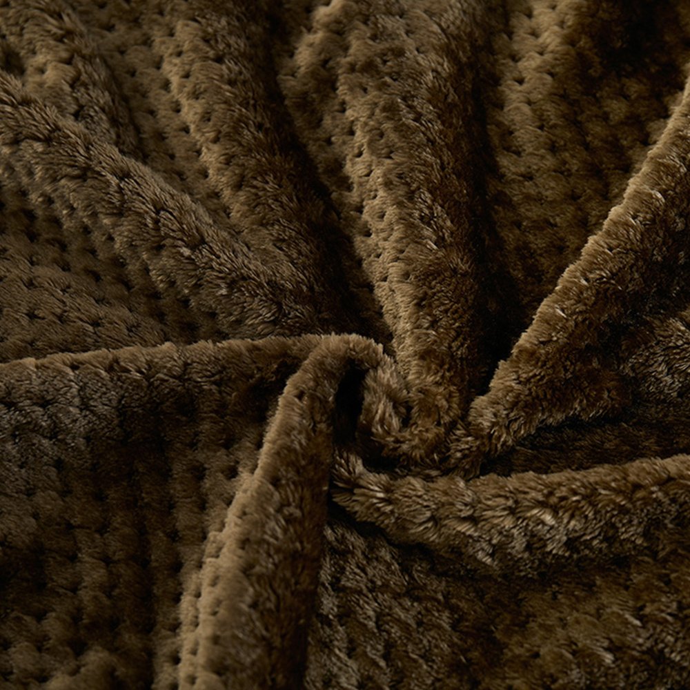 MYLUNE HOME Flannel Blanket Throws Quilt for Bedroom Living Rooms Sofa Full/Queen/King Size