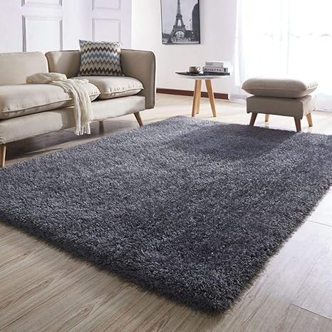 Amazon 柔らかいふわふわラグ 家の床のマット モダンなシンプルなデザイン シャギー 厚い 快適 リビング ルーム 寝室 ベッドサイドのカーペット C 1x170cm 47x67inch ラグ カーペット オンライン通販