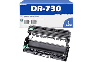 Compatible Replacement for DR730 Drum Unit DR-730 Drum UseWith TN760 Toner Cartridge - DCP-L2550DW HL-L2350DW HLL2395DW HLL23