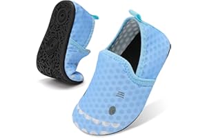 Lefflow Toddler Water Shoes Kids Quick Dry Beach Swim Socks Shoes Baby Non Slip House Slippers