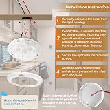 Dream Lighting 12V LED Campervan Lights Dimmable 3000K 4 Pack Ultra Flat view 6