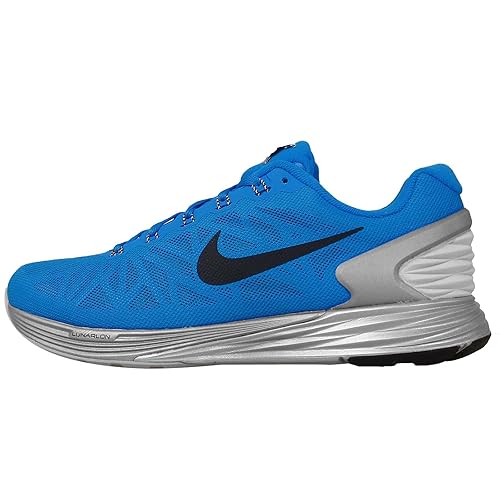 Buy Nike Men S Lunarglide 6 Flash Photo Blue Black Reflect Silver 10 5 M Us At Amazon In