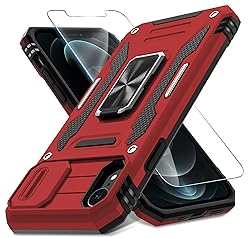 DEERLAMN for iPhone XR Case with Slide Camera