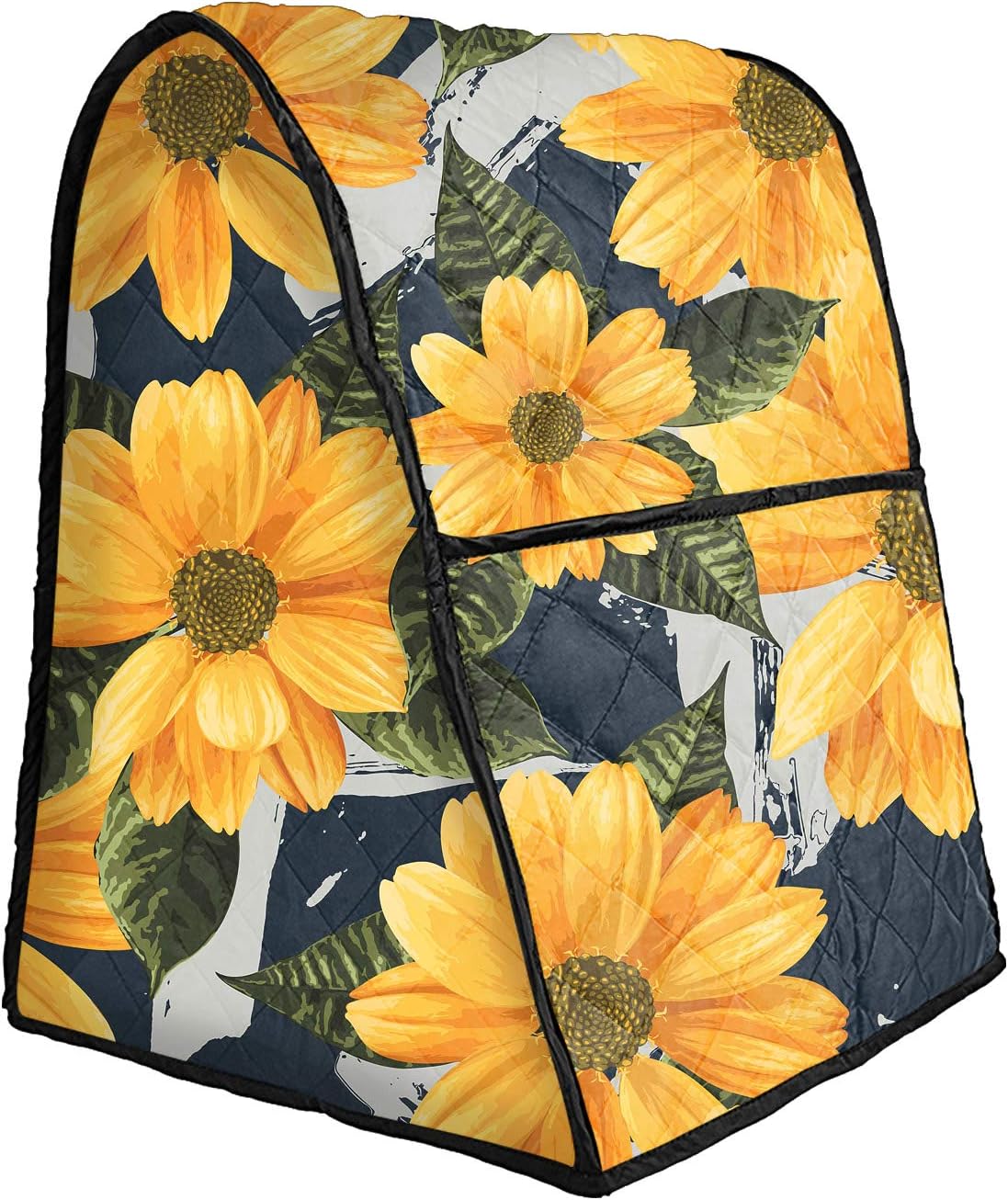 Mixer Cover with Organizer Bag, Dust-proof and Protect Your Mixer/Also Used As Standmix Cover,Juicer Cover, Coffeemaker Cover/Home Decor for Your Countertop CYFC301