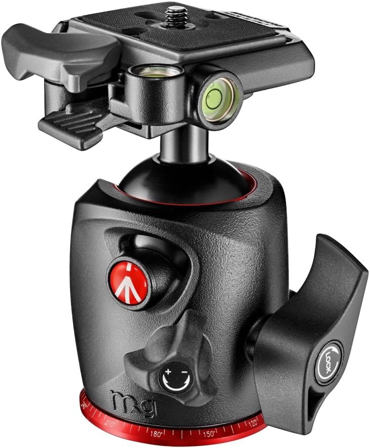 Manfrotto XPRO Magnesium Ball Head with 200PL Plate (MHXPRO-BHQ2), Black : Camera & Photo