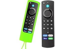AFFAVON L5B83G Voice Remote (3rd Gen) Replacement for Fire Smart TV Stick Compatible with AMZ TV Stick (2nd Gen, 3rd Gen, Lite, 4K,NOT 1st Gen), All Cube, 4-Series, Omni Series TV，Glow Cover