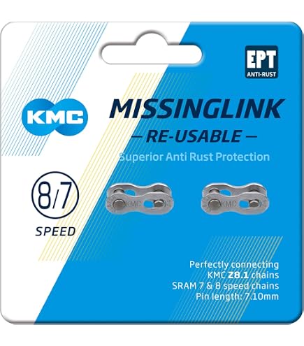 Amazon.com : KMC X8 / Z8.3 / Z7 / Z6 Bicycle Chain Missing Link
