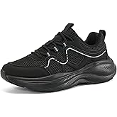 Aomigoct Womens Walking Sneakers Shoes: Comfortable Lightweight Tennis Shoe for Casual Running