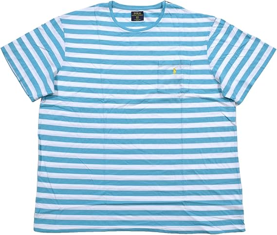mens striped pocket tee