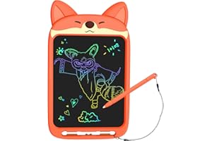 CHAFEGY 10 Inch LCD Writing Tablet, Doodle Board Toy, Cute Fox Drawing Pad for Kids Ages 3-8 - Educational Gift for Christmas