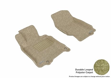 3d Maxpider Front Row Custom Fit Floor Mat For Select Infiniti G35