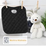 mwellewm 2Pcs Waterproof Baby Car Seat Protectors Grey Black Potty Training view 6