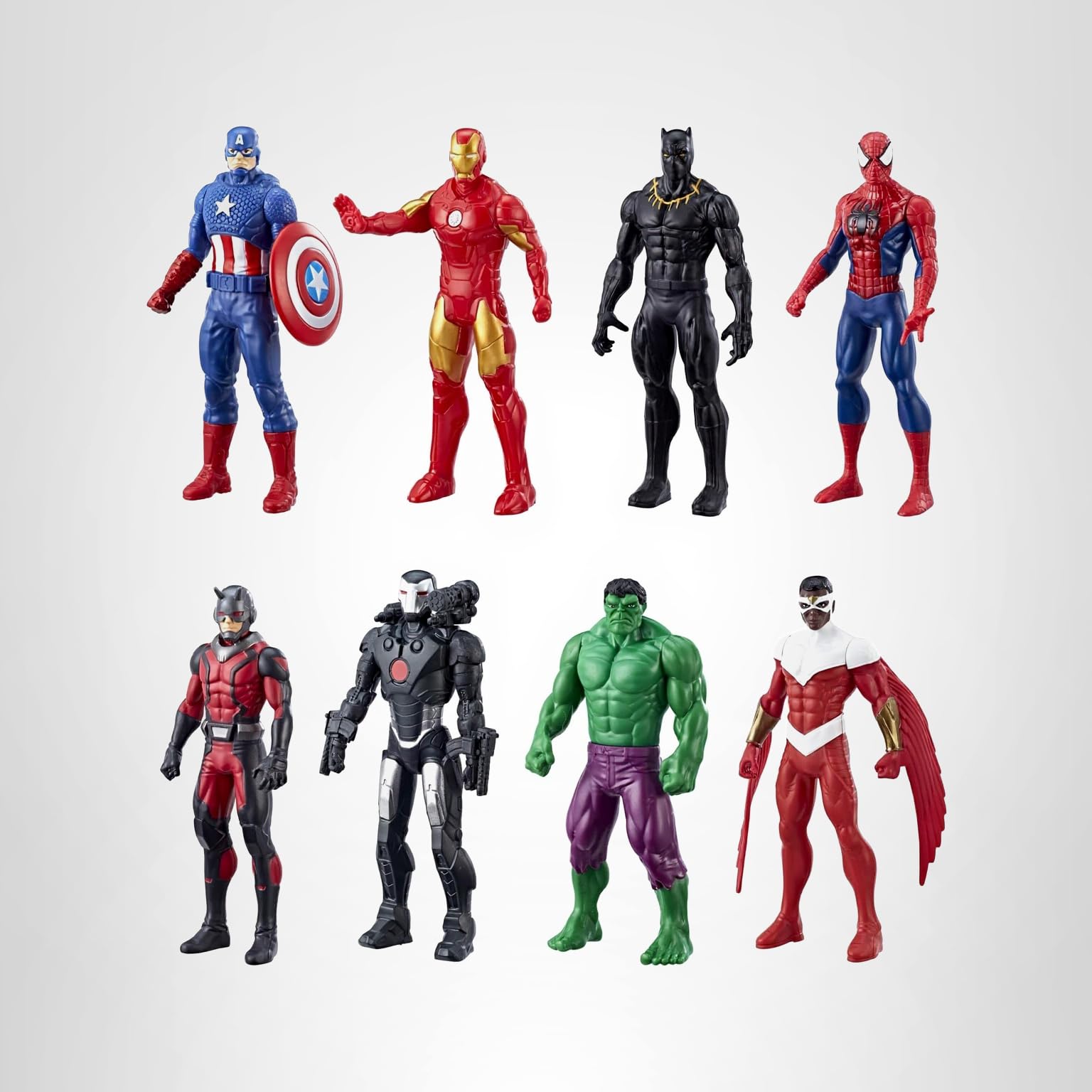 Marvel Avengers Ultimate Protectors Pack, 6-Inch-Scale, 8 Action Figures with Accessories, Super Hero Toys, Toys for Boys and Girls Ages 4 and Up