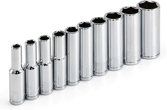 4-Inch Drive SAE Deep Socket Set 