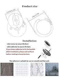 NOTMBESTM Universal Tablet Wall Mount Adjustable 90