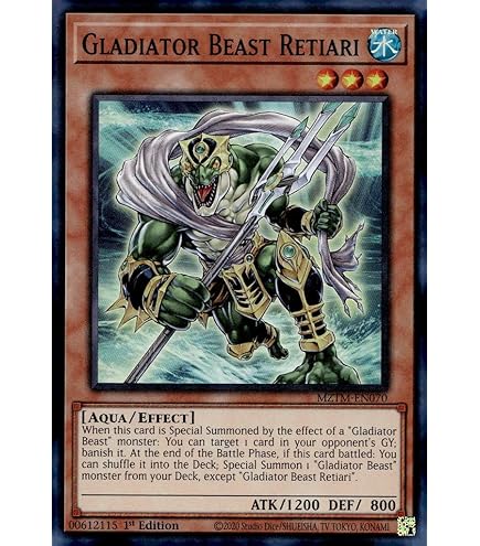 Amazon.com: Yu-Gi-Oh! - Gladiator Beast Equeste (TDGS-EN024) - The Duelist  Genesis - Unlimited Edition