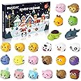 Advent Calendar 2025 for Kids, 24 Days Christmas Countdown Calendar with Pull-back Car Toys, Stocking Stuffers Birthday Xmas Gift Box for Boys Girls