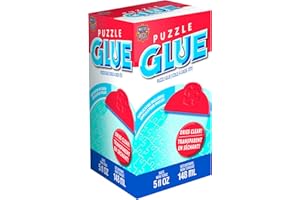 MasterPieces Jigsaw Puzzle Glue – 5 oz Puzzle Saver for Preserving Finished Puzzles, Easy to Use Clear-Drying Adhesive for All Jigsaw Puzzle Sizes – Perfect Craft & Display Accessory for Puzzle Lovers
