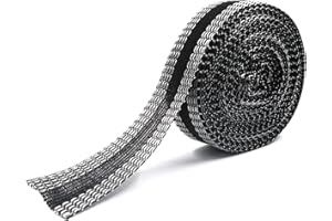 LELE LIFE 32.8ft Pants Edge Shorten Self-Adhesive Pants Mouth Paste, Permanent Washable Iron-On Hem Clothing Tape, Sewing Adhesive Tape, Fabric Fusing Tape for Pants Jeans Clothes, Black