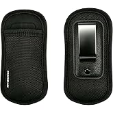 Pocket Knife Sheath with Belt Clip &ndash; Open Top Quick Access EDC Tool Pouch for Knives &amp; Multi-Tools, Fits 4"-5.5" Folding Knives, 4"-4.5" Multi-Tools, Flashlight | Heavy Duty Nylon Holder