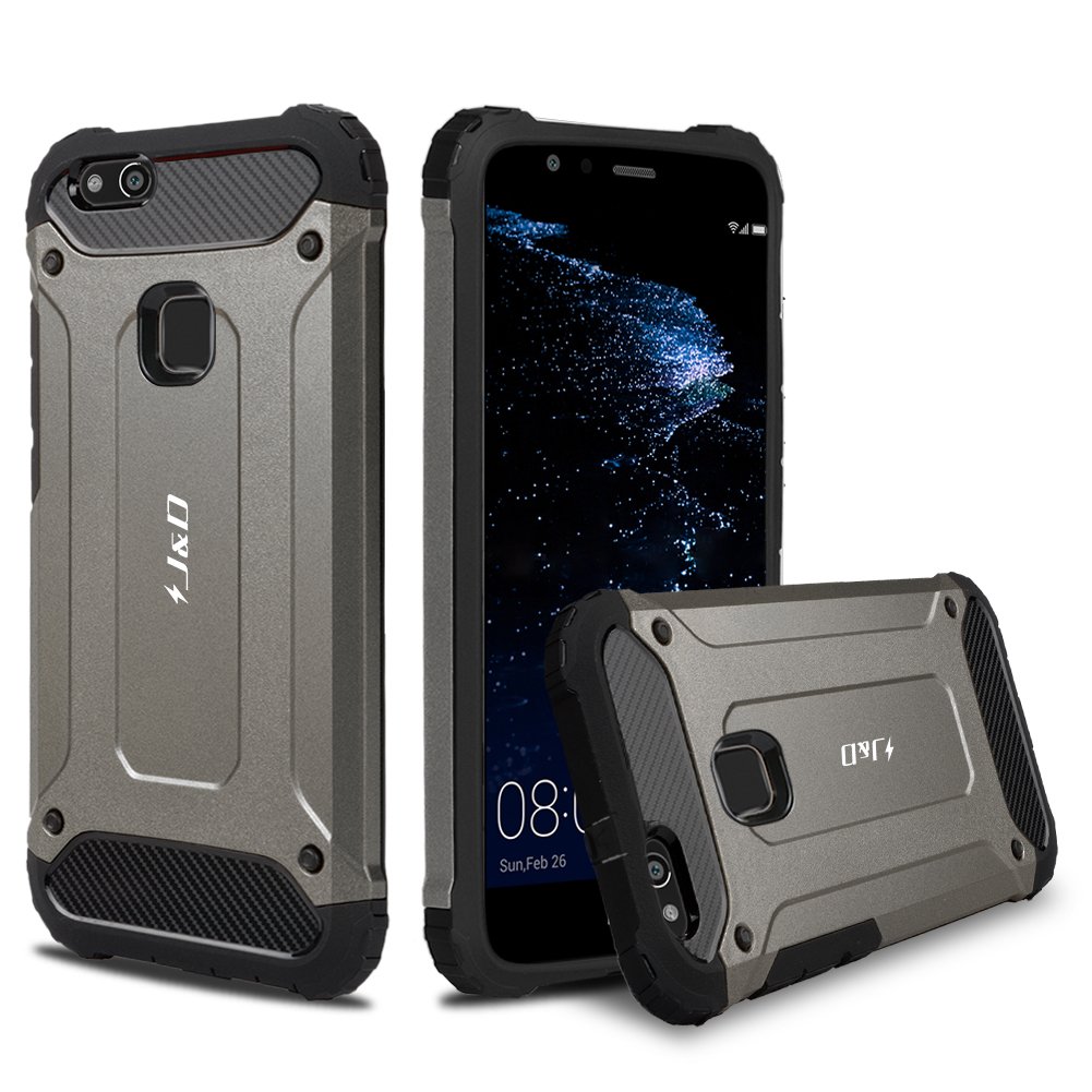 P Lite Funda J D Armadura Delgada Doble Capa Protección Pesada Híbrida