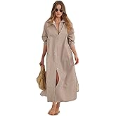 Gottex Beach Life Cotton Shirt Dress – Lightweight, Stylish & Relaxed Fit for Poolside & Casual Look