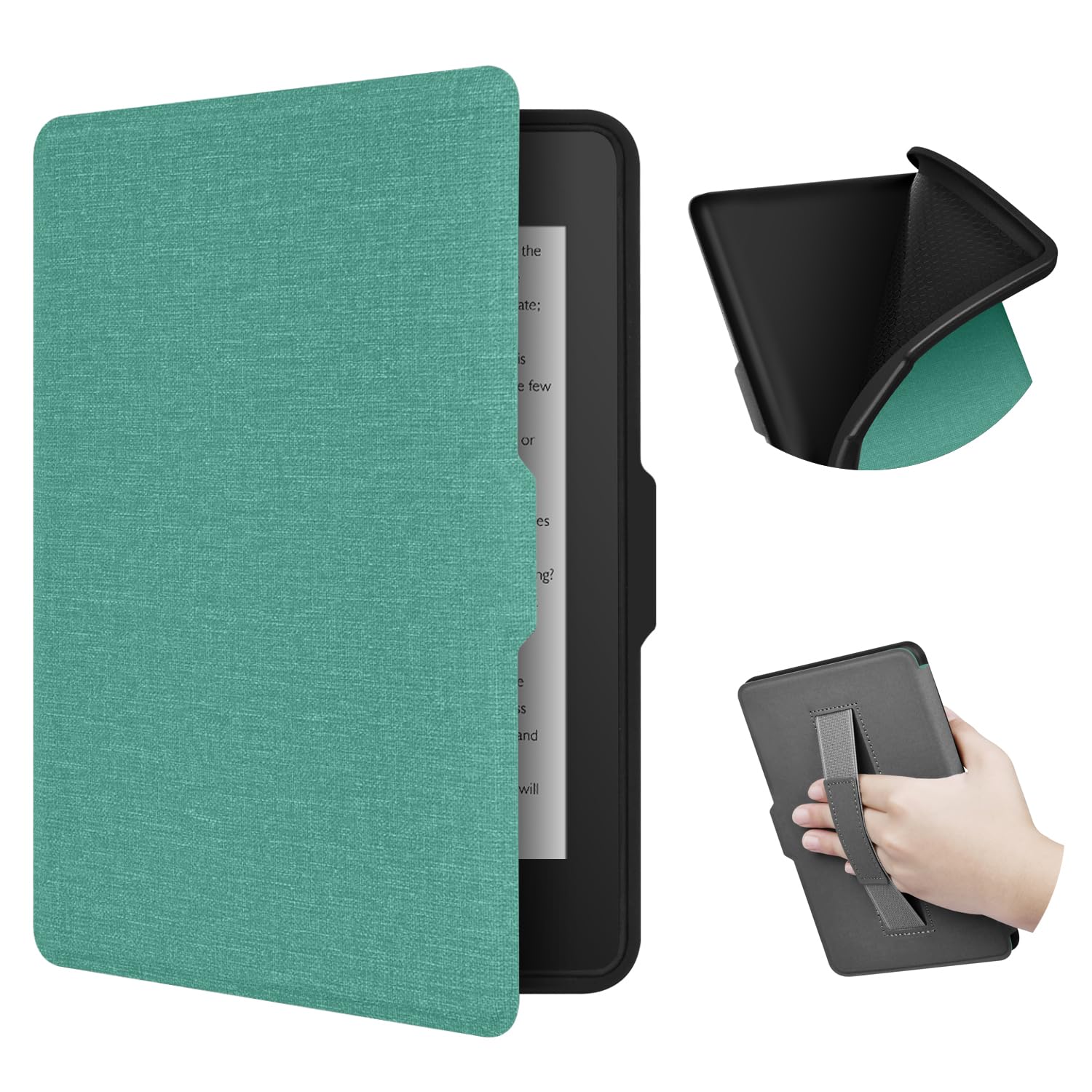 ERUNTO Case for 6-inch Kindle Paperwhite 1/2/3, TPU