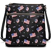 AZULCUSTO Leather Purses for Women, Leather Hobo Bags for Women Vintage Travel Sling Purse Multi Pockets Shoulder Bag